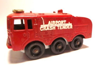 MATCHBOX 63B Airport Crash Tender white plastic hose - Each - (19205)