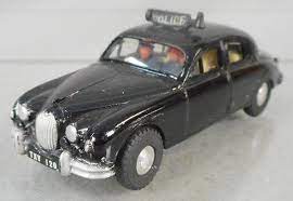 SPOTON 256 Jaguar 3.5 Police car clear plastic window unit - Each - (20656)