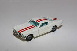 CORGI 325 Ford Mustang light blue plastic seat back - Each - (15624)