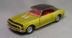 CORGI 338 Chevy Camaro red plastic dashboard - Each - (15668)