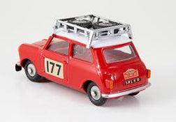 CORGI BOXES 339 Mini Cooper S Rally 177 (321 box with seperate overprinted label to be pasted on sealed box) repro 'age-related' box - Each - (14843)