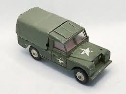 CORGI 357 Land Rover army green plastic canopy - Each - (15720)