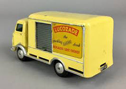 CORGI BOXES 411 Karrier 'Lucozade' van repro 'age-related' box - Each - (14881)