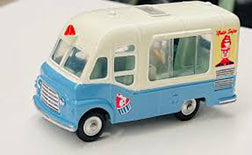 CORGI 428 Mr Softee van clear plastic sliding side windows - Each - (15774)