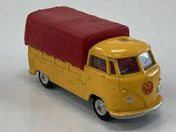 CORGI 431 VW Pick up clear plastic window unit - Each - (15784)